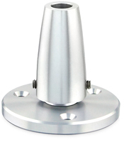 TechnologyLK EZ-Rod Wall Mount &amp; Rod Turnbuckle Assembly for Lower Mount Application - for 3/8&quot; Rod | GEZAH32