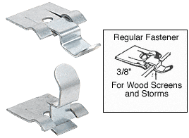 C.R. Laurence CRL Ludwig 3/8&quot; Standard Fit Screen and Storm Window Snap Fastener - Box | F144