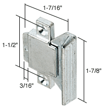 Sliding Window Latch and Pull 1-1/2&quot; Screw Holes | F2507 | F2507