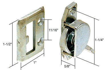 Window Sash Lock; 1-1/4&quot; Screw Holes | F2508 | F2508