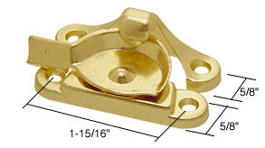 1-15/16&quot; Brass Window Sash Lock | F2574 | F2574