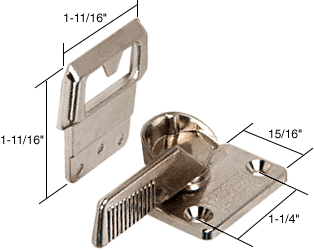 1-13/16&quot; Window Sash Lock | F2609 | F2609