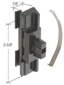 Black Die Cast Sliding Window Latch and Pull for Superior Windows | F2649 | F2649