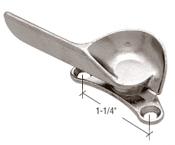 Nickel Sash Lock With 1-1/4&quot; Screw Holes | F2652  | F2652