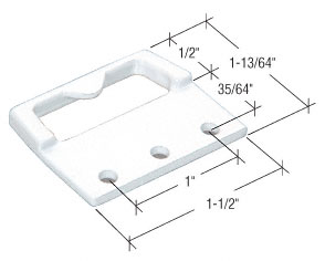 Sash Lock Keeper | F2738 | F2738
