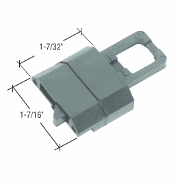 Strybuc Industries CRL Black Tilt Window Latch fits Keller Windows - Package | F2769