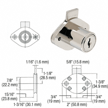 FixtureGuard Medium Security Deadbolt Lock  | FG777
