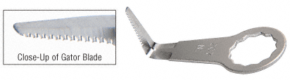 C.R. Laurence CRL Fein Gator 1&quot; Serrated &quot;L&quot; Blade | FKB207