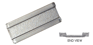 C.R. Laurence CRL Silver Finish Raised Lip Finger Pull | FP46