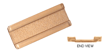 C.R. Laurence CRL Bronze Finish Raised Lip Finger Pull | FP50