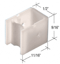 C.R. Laurence CRL Window Channel Balance Top Guide Bulk - 50 Pack | FS107B