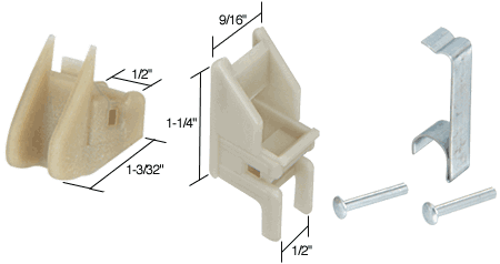 C.R. Laurence CRL Window Channel Balance Top and Bottom Guides. Attached | FS291BA