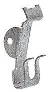 C.R. Laurence CRL Factory Installed End Clip for FR Series 3/8&quot; Tubular Spiral Non-Tilt Window Balances  | FS342