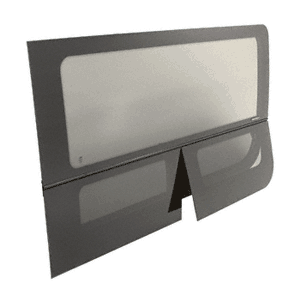 CRL-Automotive CRL 2007+ OEM Design All Glass Look Sprinter Van T-Vent Passenger Side Sliding Door Window for 170&quot; and 144&quot; Wheel Base Vans | FW625R
