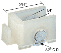 Sliding Window Roller with 3/8&quot; Steel Wheel for Fullview Windows | G3009 | G3009