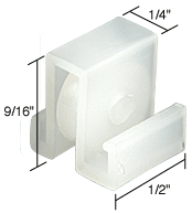Sliding Window Roller with 1/2&quot; Nylon Wheel for L.J. Windows | G3013 | G3013
