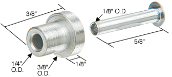 3/8&quot; Steel Sliding Window Replacement Roller with Axle Pin for Fullview Windows | G3082 | G3082