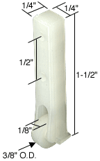 Sliding Window Roller with 3/8&quot; Nylon Wheel for Guaranteed Products Windows | G3083 | G3083