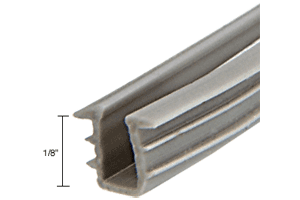 C.R. Laurence CRL Glazing Vinyl; 1/8&quot; Channel Depth 1/8&quot; Metal Opening - 1000 ft Roll  | GC800M