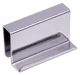 C.R. Laurence CRL Chrome Strike Plate With Finger Grip | GDH60CH