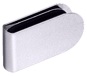 C.R. Laurence CRL Chrome Rounded Strike Plate | GDH90CH