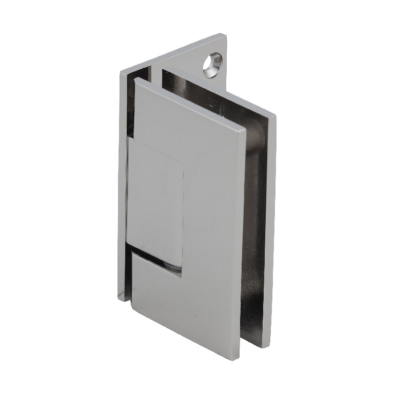 CRL Geneva 044 Series Polished Nickel Wall Mount Offset Back Plate Hinge | GEN044PN