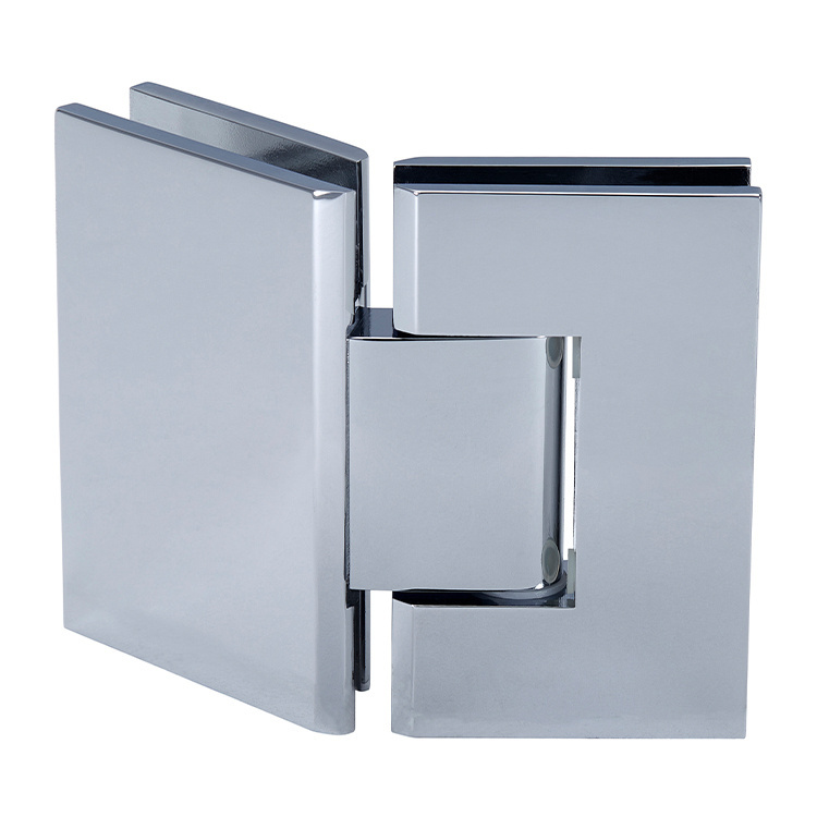 CRL Geneva 045 Series Chrome 135&amp;#176; Glass-to-Glass Hinges | GEN045CH