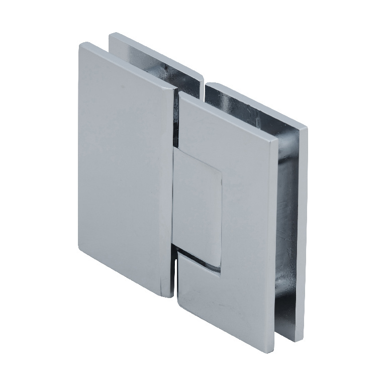 CRL Geneva 180 Series Polished Chrome 180&amp;#186; Glass-To-Glass Standard Hinge | GEN180CH