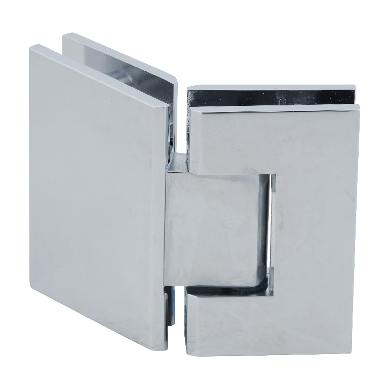 CRL Geneva 545 Series Chrome 135&amp;#176; Glass-to-Glass Hinges | GEN545CH