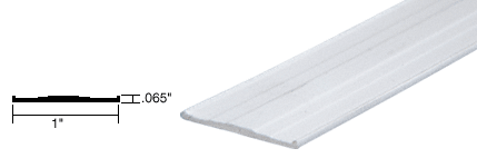C.R. Laurence CRL White PVC Flat Grid - 20 Pack - 96 in Long | GR102W