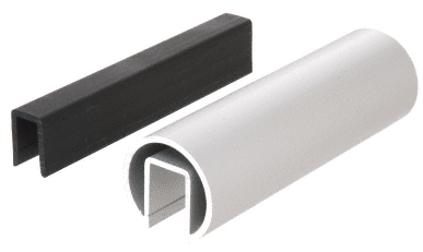 C.R. Laurence CRL 1.9&quot; Satin Anodized Cap Rail Display Sample | GR19SAPK