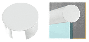 C.R. Laurence CRL Mill Aluminum End Cap for 3&quot; Cap Railing | GR30ECM