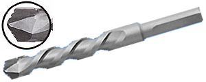 5/8&quot; x 6&quot; long  Groo-V Tip Granite, Marble and Porcelain Multi-Purpose Drill Bit  | GRT106