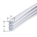 Gordon Glass&#174; Clear Roll-in Replacement Glazing Vinyl Spline for Framed Shower Doors - 13' Roll
