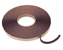 CRL Black 1/8" x 1/2" Butyl Architectural Tape - 20 Rolls