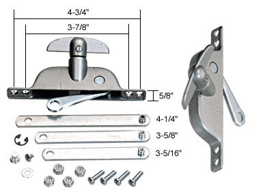 C.R. Laurence CRL Aluminum Universal Jalousie Window Operator | H3557