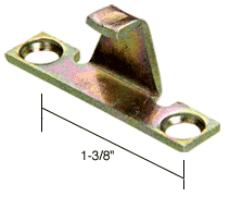 Strybuc Industries CRL Sash Lock Keeper; 1-3/4&quot; Wide, 5/8&quot; Projection | H3574