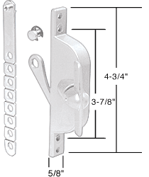 C.R. Laurence White Universal Louver Operator | H3818