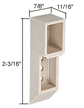 C.R. Laurence CRL 2-3/16&quot; Nylon Sash Cam | H3837