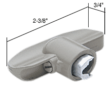 C.R. Laurence CRL Driftwood Universal T-Crank Window Handles | H3895