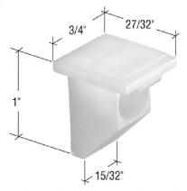 C.R. Laurence CRL 1&quot; Nylon Sash Cam | H3917