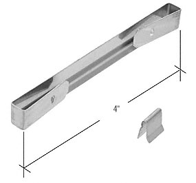 C.R. Laurence CRL Two-Piece Window Security Clip - 10 pack | H3934