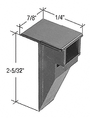 C.R. Laurence CRL 2-5/32&quot; Nylon Sash Cam for Acorn Windows | H3940