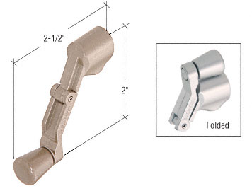 C.R. Laurence CRL Coppertone Universal Folding Crank Handle | H3961
