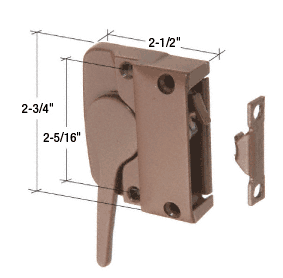 Strybuc Industries CRL Bronze Right Hand Sash Lock - Andersen Windows | H4026