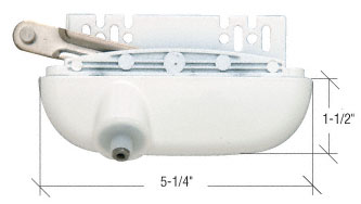 Strybuc Industries CRL Left Hand White Roto-Drive Dyad Casement Operator  | H4071