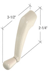 Strybuc Industries CRL Almond Folding Roto-Drive Crank Handle | H4081