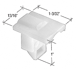 C.R. Laurence CRL 1&quot; Nylon Sash Cam for Capitol Windows Bulk- 25 Pack | H4129B