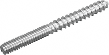 C.R. Laurence CRL 1-1/2&quot; Long Zinc Hanger Bolt for 1-1/2&quot; and 2&quot; Diameter Standoff&#39;s - Pack of 10 | HB38112Z
