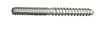 C.R. Laurence CRL Stainless 3&quot; Long 3/8&quot;-16 Hanger Bolt for 1-1/2&quot; and 2&quot; Diameter Standoff&#39;s | HB383S